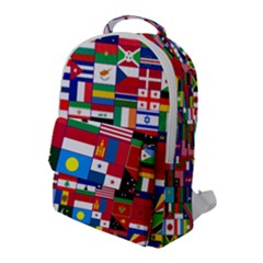 Flags Countries International Flap Pocket Backpack (large) by Sapixe