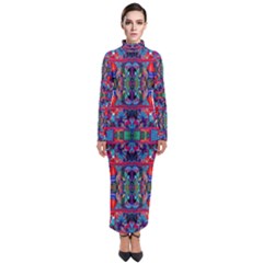 H 7 Turtleneck Maxi Dress by ArtworkByPatrick