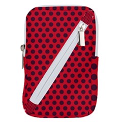 Summer Dots Belt Pouch Bag (large) by scharamo