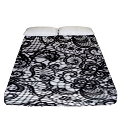 Encaje Fitted Sheet (king Size) by Sobalvarro