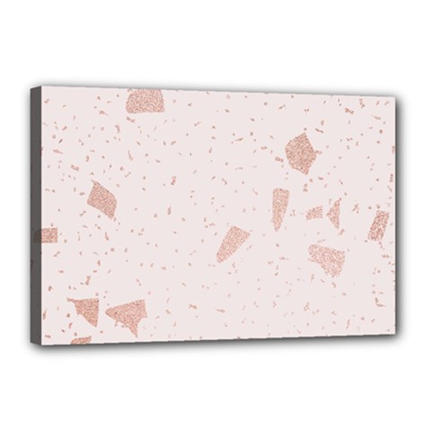 Blank Color Canvas 18  X 12  (stretched) by HermanTelo