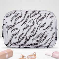Zebra Make Up Pouch (small) by scharamo