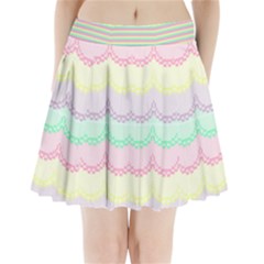 Pixel Lace Pleated Mini Skirt by PixelLaurs