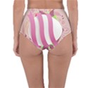 Easter Egg Colorful Spring Color Reversible High-Waist Bikini Bottoms View4