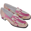 Easter Egg Colorful Spring Color Women s Chunky Heel Loafers View3