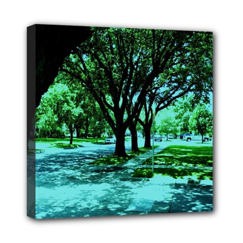 Hot Day In Dallas 5 Mini Canvas 8  X 8  (stretched) by bestdesignintheworld