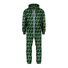 Stamping Heart Love Hooded Jumpsuit (kids) by Bajindul