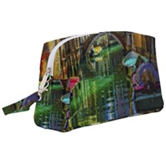 Venice City Italy Architecture Wristlet Pouch Bag (large) by Simbadda