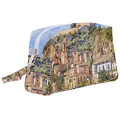 Architecture Town Travel Water Wristlet Pouch Bag (large) by Simbadda