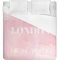 Paris, London, New York Duvet Cover (King Size) View1