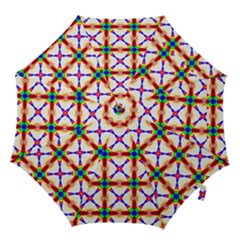 Rainbow Pattern Pattern Texture Hook Handle Umbrellas (small) by Simbadda