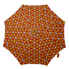 Pattern Colorful Modern Color Hook Handle Umbrellas (small) by Simbadda