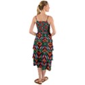 Pattern Texture Seamless Floral Layered Bottom Dress View2