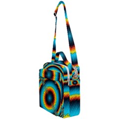 Art Artwork Fractal Digital Art Crossbody Day Bag by Wegoenart