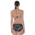 Background Design Art Artwork Cut-Out One Piece Swimsuit View2