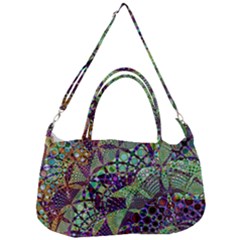 Background Design Art Artwork Removal Strap Handbag by Wegoenart