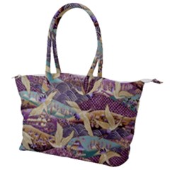 Textile Fabric Cloth Pattern Canvas Shoulder Bag by Wegoenart