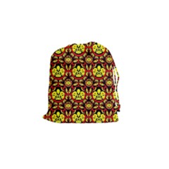 Abstract-a-9 Drawstring Pouch (small) by ArtworkByPatrick