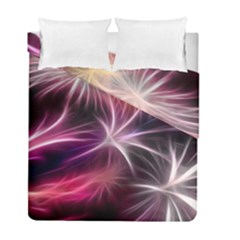 Fireworks Rocket Night Lights Flash Duvet Cover Double Side (full/ Double Size) by Bajindul