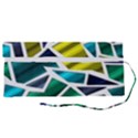 Mosaic Shapes Roll Up Canvas Pencil Holder (S) View2