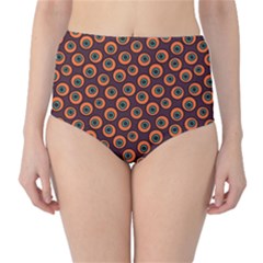 Abstract Seamless Pattern Graphic  Classic High-waist Bikini Bottoms by Vaneshart