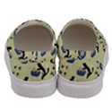 Cat and Fishbowl Men s Canvas Slip Ons View4