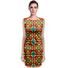 Seamless Sleeveless Velvet Midi Dress by Sobalvarro