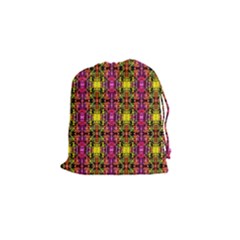 Abstract 41 Drawstring Pouch (small) by ArtworkByPatrick
