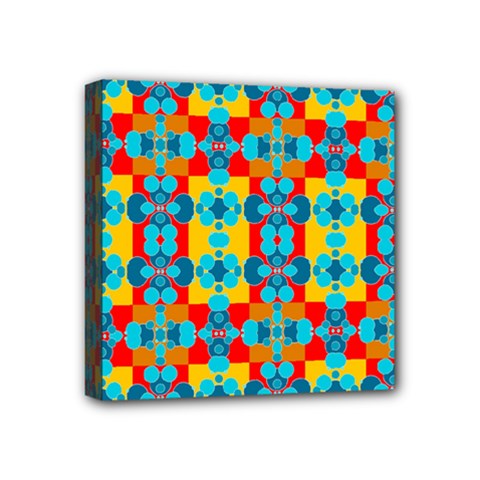 Pop Art  Mini Canvas 4  X 4  (stretched) by Sobalvarro