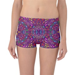 Kaleidoscope  Reversible Boyleg Bikini Bottoms by Sobalvarro