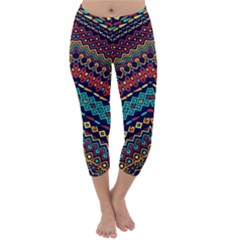 Ethnic  Capri Winter Leggings  by Sobalvarro