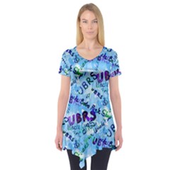 Ubrs Short Sleeve Tunic  by Rokinart