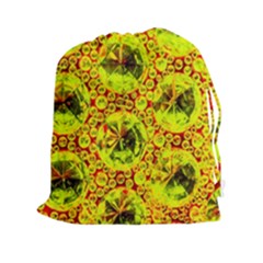 Cut Glass Beads Drawstring Pouch (2xl) by essentialimage