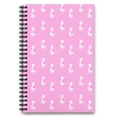 Skeleton Pink 5 5  X 8 5  Notebook by snowwhitegirl