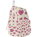 Flat Love Symbol Pattern Foldable Lightweight Backpack View3