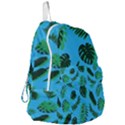 Tropical Leaves Nature Foldable Lightweight Backpack View3