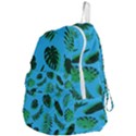 Tropical Leaves Nature Foldable Lightweight Backpack View4