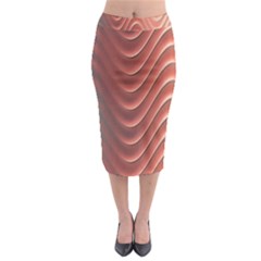 Texture Digital Painting Digital Art Midi Pencil Skirt by Vaneshart