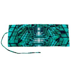 Texture Building Structure Pattern Roll Up Canvas Pencil Holder (s) by Vaneshart
