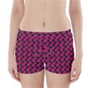 Black Rose Pink Boyleg Bikini Wrap Bottoms View1