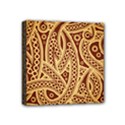 Fine pattern Mini Canvas 4  x 4  (Stretched) View1