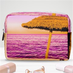 Pop Art Beach Umbrella  Make Up Pouch (medium) by essentialimage