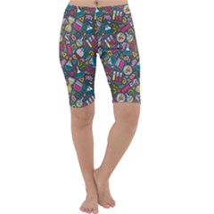 Chemistry Science Cropped Leggings  by trulycreative