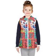 Need Coffee Kids  Hooded Puffer Vest by Amoreluxe
