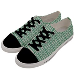 Background Digital Texture Men s Low Top Canvas Sneakers by HermanTelo