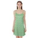 Background Polka Green Satin Night Slip View1