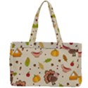 Thanksgiving Turkey pattern Canvas Work Bag View2