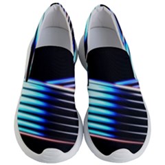 Motion Line Illustrations Women s Lightweight Slip Ons by HermanTelo