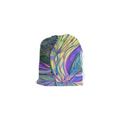 Happpy (4) Drawstring Pouch (xs) by nicholakarma