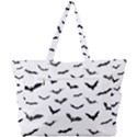Bats Pattern Simple Shoulder Bag View3